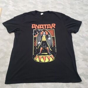 Avatar Shirt Mens 2XL Black Short Sleeve